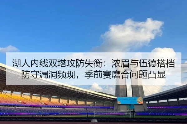 湖人内线双塔攻防失衡：浓眉与伍德搭档防守漏洞频现，季前赛磨合问题凸显